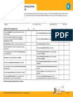 Level K Tier 1 Learning Activity Self-Study Checklist PDF