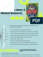 Project 1 Developing Ideas Market Research 1