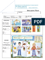 A84 - U2 - U1-2 - Speaking Test