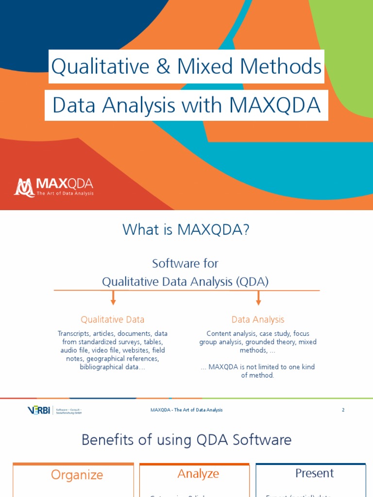 Qualitative & Mixed Methods Data Analysis With MAXQDA | PDF ...
