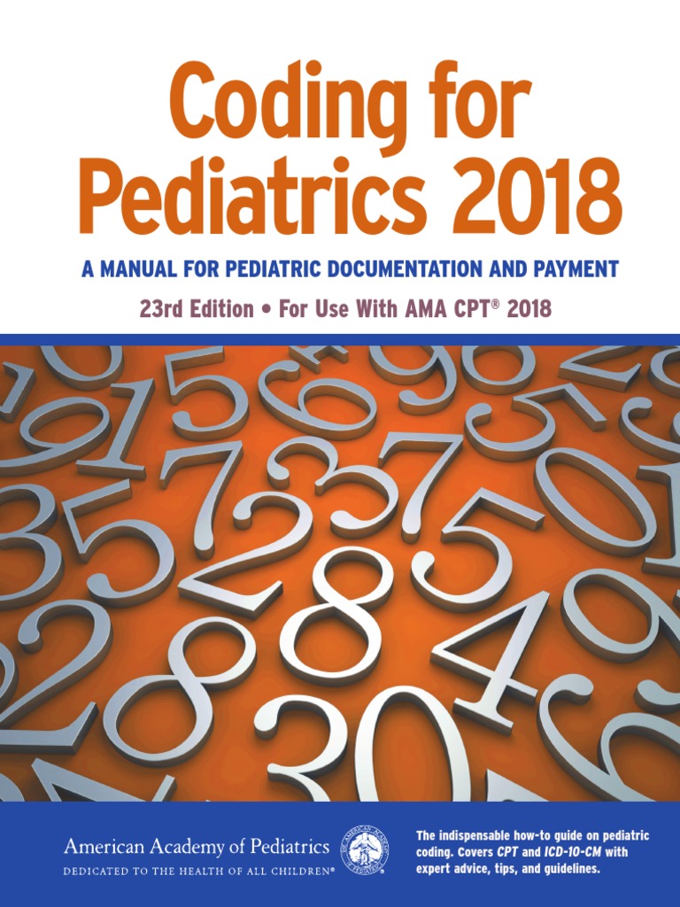 Coding For Pediatrics 2018 PDF | PDF | Intensive Care Medicine | Psychiatry