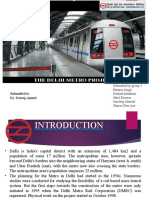 Delhi Metro Case Study