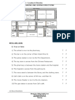 Unit 1 - Direction and Location - 2020