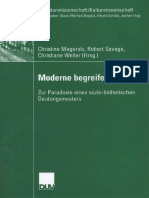 Peter Beilharz (auth.), Christine Magerski, Robert Savage, Christiane Weller (eds.) - Moderne begreifen_ Zur Paradoxie eines sozio-ästhetischen Deutungsmusters-Deutscher Universitätsverlag (2007)