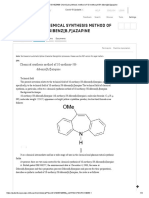 Cn101423496-Chemical Synthesis Method of 10-Methoxyl-5H-Dibenz (B, F) Azapine