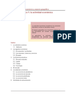 Las Actividades Economicas - Unidad Didáctica 1