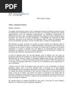 Lettre De Motivation Et Explicative Vol 2 Pdf Canada Quebec