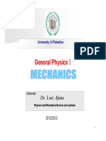General Physics I I I I: Dr. Loai Afana