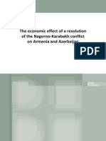 The Economic Effect of A Resolution of The Nagorno-Karabakh Conflict