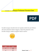 Minggu 12 - Mengeja Perkataan Ekasuku Kata