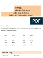 Minggu 11 - Hukum Alif Pembeza Dan Hamzah