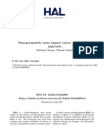 Non-Parametric News Impact Curve: A Variational Approach: To Cite This Version