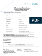 Surat Keterangan Pemeriksaan: Certificate of Medical Examination