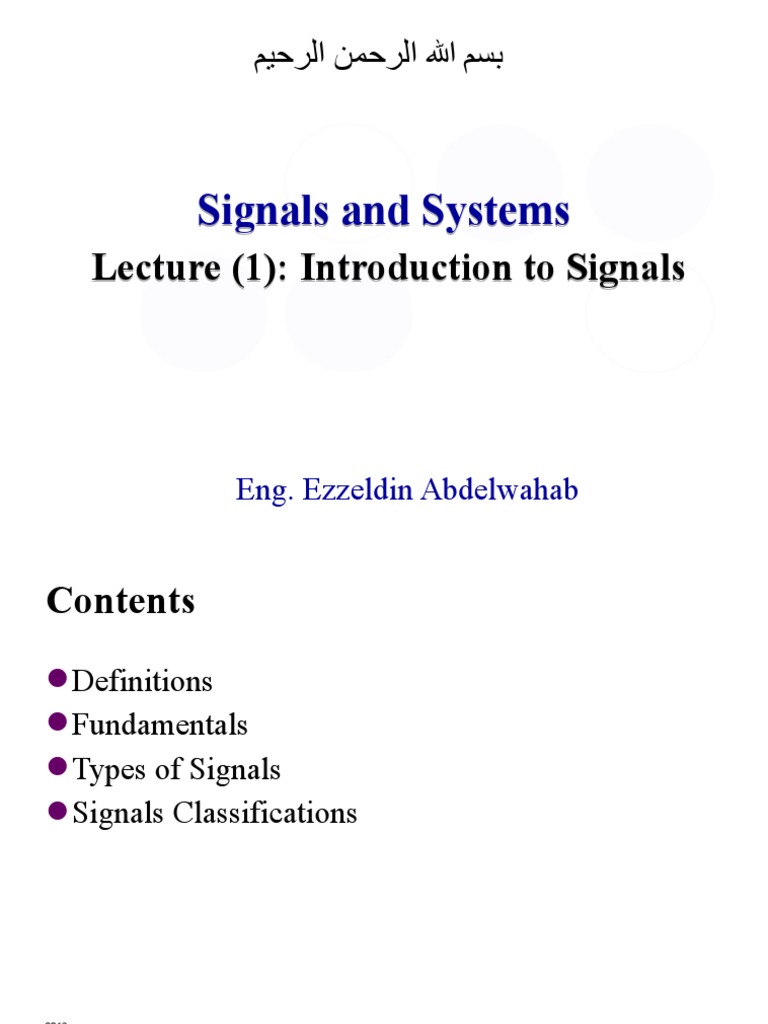 Introduction to Signals and Systems | PDF | Discrete Time And ...