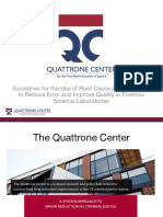 Root Cause Analysis To Reduce Error and Improve Quality in Forensic Science Labs - Hollway.labmgmt