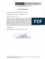 Manual de Perfiles de Puestos Aviso Sinceramiento 2 PDF