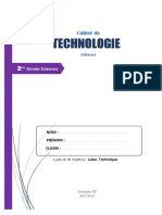 Cahier de Technologie 2AS -v2
