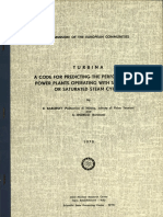 A Code For Predicting The Performance of Power Plants With Superheated Steam Cycles PDF