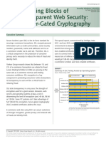 Building Blocks of Transparent Web Security: Server-Gated Cryptography