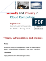 Security N Privacy in Cloud Computing Topic 3