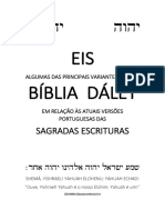 Variantes Da Bíblia Dálet PDF