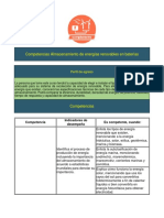 Competencias de Almacenamiento de Energías PDF