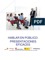 Hablar en Público Presentaciones Eficaces PDF