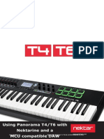 Panorama T4-T6 With Nektarine 2.0 and MCU Compatible DAW - MacOS - En.es