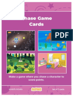 Chase Game Cards: Make A Game Where You Chase A Character To Score Points
