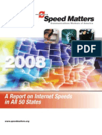 Communications Workers of America Report On Internet Speeds 2008