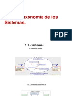 Taxonomía de Los Sistemas U-1