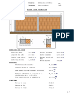 Memoria de Cálculo - Cerco Perimétrico PDF