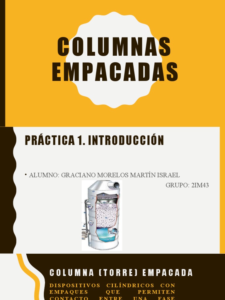 Columnas Empacadas | PDF | Química Física | Materiales