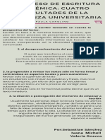 Infografía - Paula Carlino - El Proceso de Escritura Académico