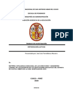 MONOGRAFIA APA INTELIGENCIA EMOCIONAL DE LOS DIRECTORES Y DESEMPEÑO LABORAL DE LOS DOCENTES