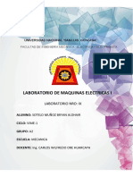 Informe 9 Laboratorio Maquinas Electrica I