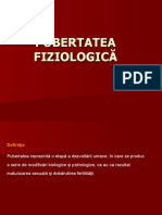 Pubertatea Fiziologica