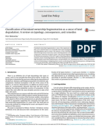 Land Use Policy: Petr Sklenicka