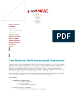 AMCAT Syllabus: Test Modules: Multi-Dimensional Assessment