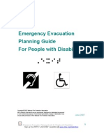 Emergency Evacuation Planning Guide For People With Disabilities