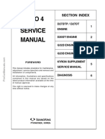 SsangYong Kyron Engine Service Repair Manual