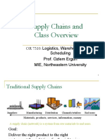 Supply Chains and Class Overview