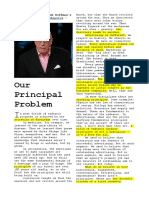 The Advertising Profession's Principal Problem PDF