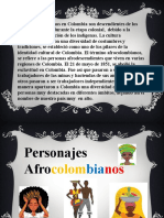 Presentación Personajes Afrocolombianos 2