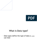 Datatypes in C++ (1) 2