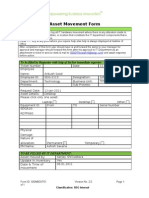 Asset Movement Form