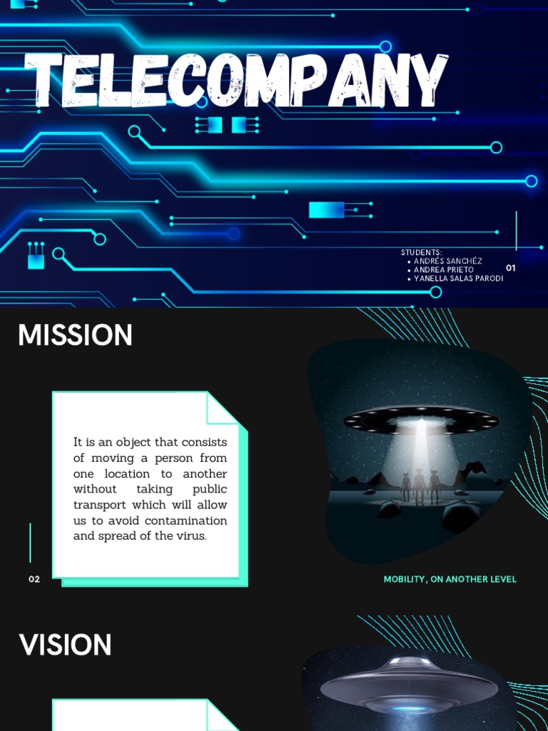 Blue and White Modern Technology Portfolio Presentation | PDF ...