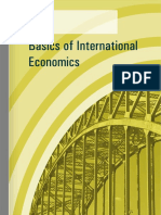 Basics of International Economics