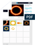Abstract Burning Sun Vector Image: Search