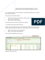 SE16H Transaction: 1-Complete Accounting Document Query